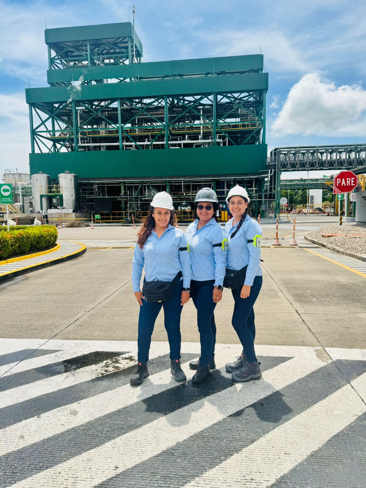 Visita a la planta de producción de Ecodiesel