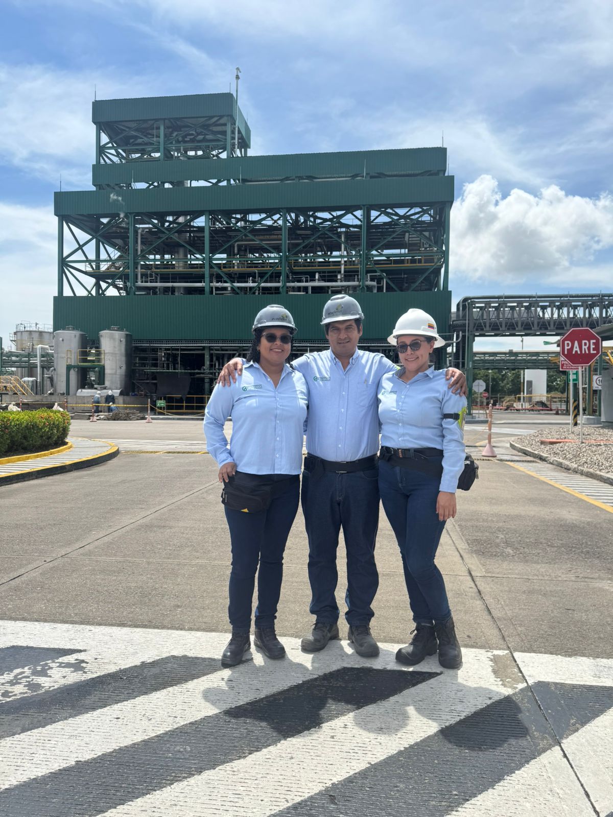 Visita a la planta de producción de Ecodiesel